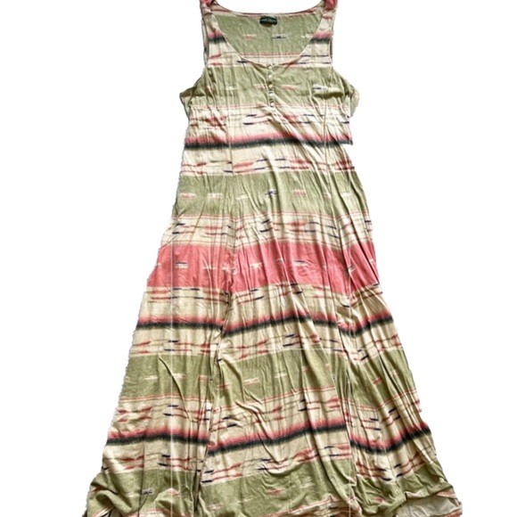 Lauren Ralph Lauren Dresses & Skirts - LAUREN RALPH LAUREN BOHO CHIC MAXI DRESS SOUTHWEST AZTEC YELLOWSTONE WESTERN